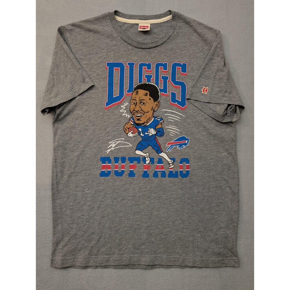 Buffalo Bills Stefon Diggs Homage T-Shirt Size Large